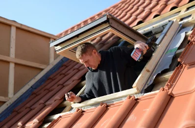 Pose de fenêtres de toit Velux au Wast